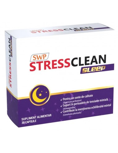 STRESSCLEAN SLEEP 30 CPR Sun Wave Pharma