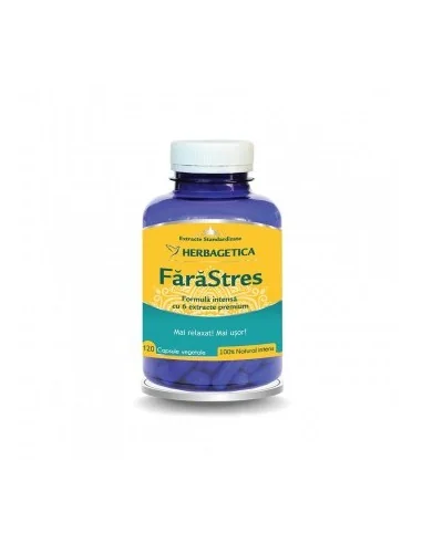 Fara Stres 120 capsule Herbagetica