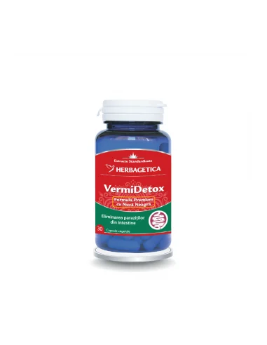 VERMIDETOX 30 CPS Herbagetica