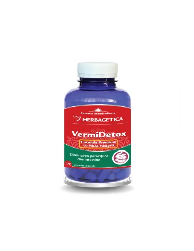 VERMIDETOX 120 CPS Herbagetica