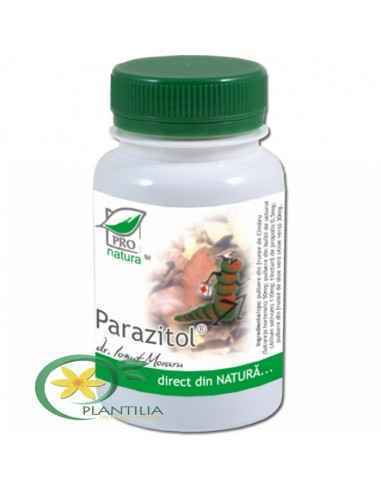 Parazitol 60 cps Pro Natura Medica, REMEDII NATURISTE