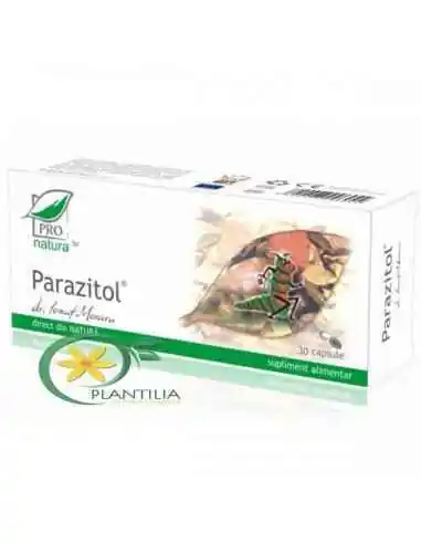 Parazitol 30 cps Pro Natura Medica, REMEDII NATURISTE