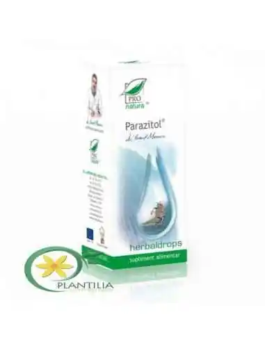 Herbal Drops Parazitol 50 ml Pro Natura Medica, TINCTURI CU ALCOOL