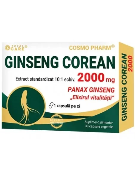 GINSENG COREAN 30 cps - Cosmopharm