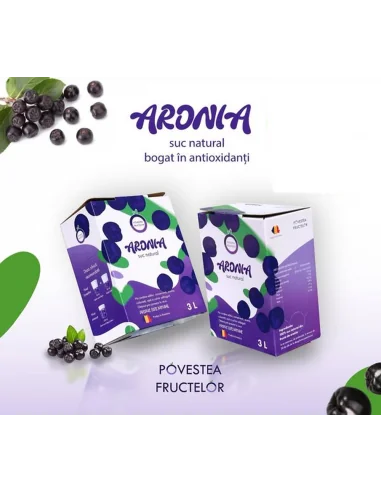 Suc de Aronia 3l Povestea Fructelor