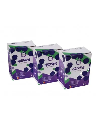Suc de Aronia 3l Povestea Fructelor - pachet 3 cutii