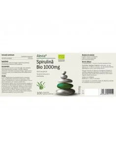 Spirulina Bio 1000mg 100 cpr Alevia 2