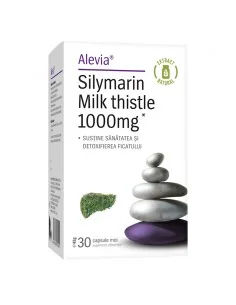 Silymarin Milk Thistle 1000 mg 30 cpr Alevia