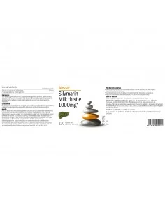 Silymarin Milk Thistle 1000 mg 120 cpr Alevia 2