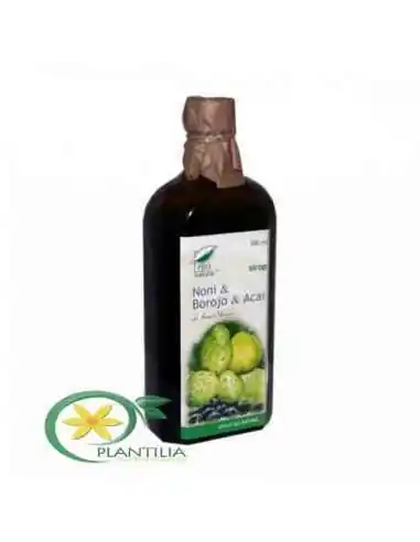 Sirop Noni Borojo Acai 500 ml Pro Natura Medica, VITAMINE SI MINERALE