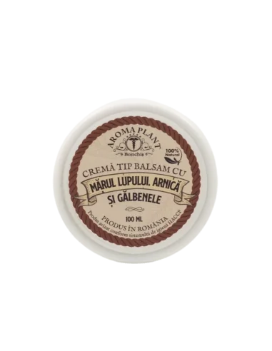 Crema tip balsam marul lupului arnica si galbenele 100gr Aroma Plant Bonchis