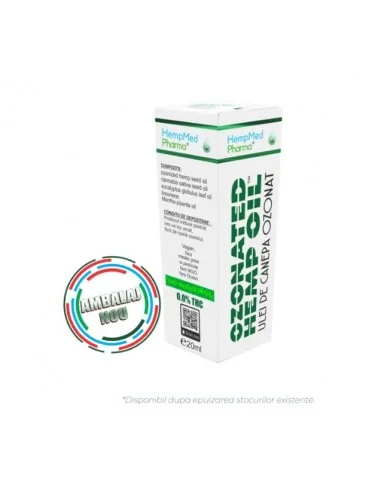 ULEI OZONAT DE CANEPA 20ml HempMed Pharma