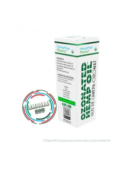ULEI OZONAT DE CANEPA 20ml HempMed Pharma
