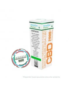 ULEI OZONAT CANEPA CBD 2000MG 10ML HEMPMED PHARMA