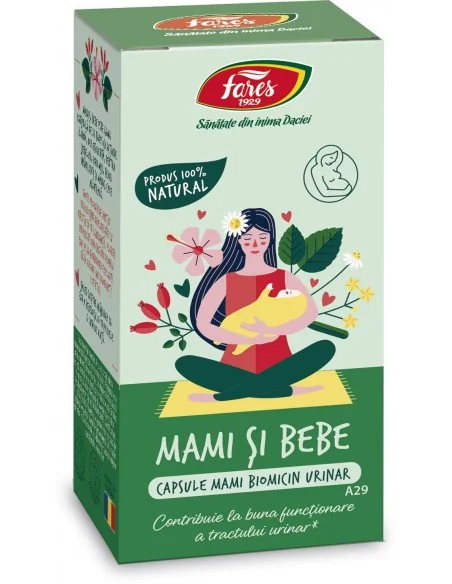 BIOMICIN URINAR (MAMI SI BEBE) 30 capsule Fares - Plantilia