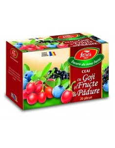 Ceai  Goji si Fructe de Padure 20 plicuri Fares