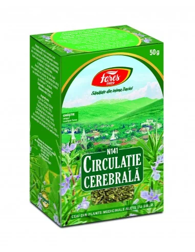 Ceai Circulatie Cerebrala 50 g Fares - Plantilia