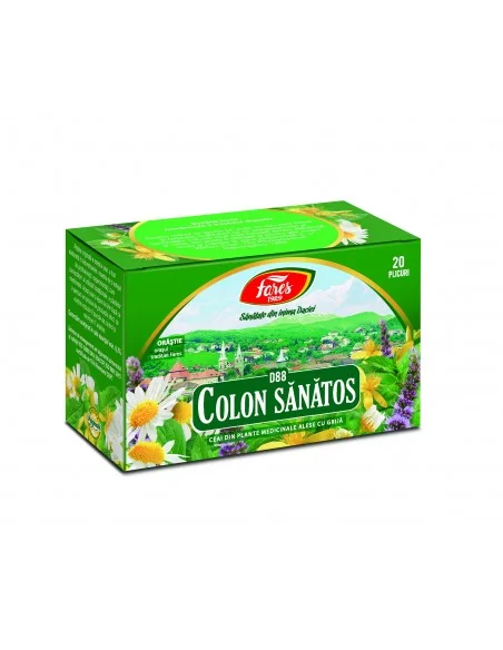 Ceai Colon Sanatos 20 plicuri Fares