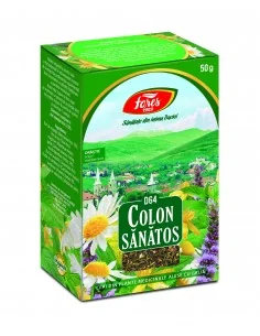 Ceai Colon Sanatos 50 g Fares