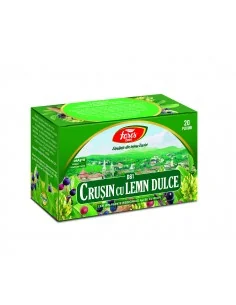 Ceai Crusin cu Lemn dulce 20 plicuri Fares - Plantilia