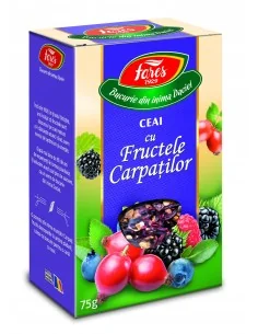 Ceai cu Fructele Carpatilor 75g Fares - Plantilia