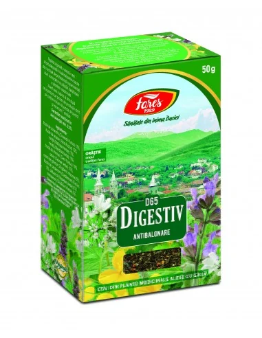 Ceai Digestiv 50 g Fares - Plantilia