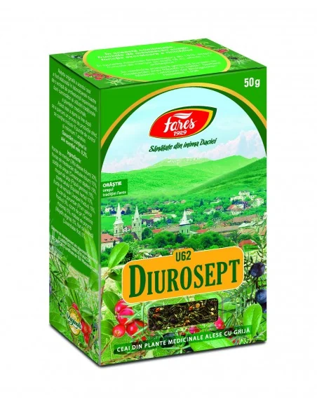 Ceai Diurosept 50 g Fares - Plantilia