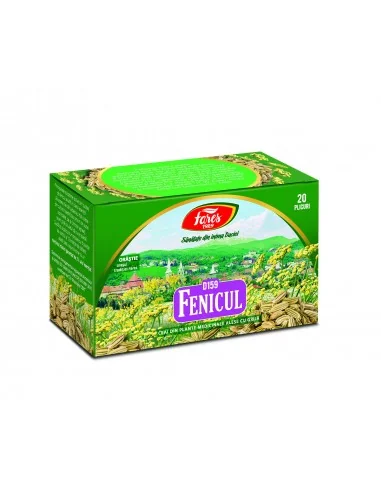 Ceai Fenicul 20 plicuri Fares - Plantilia