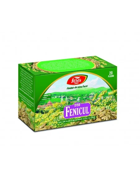 Ceai Fenicul 20 plicuri Fares - Plantilia