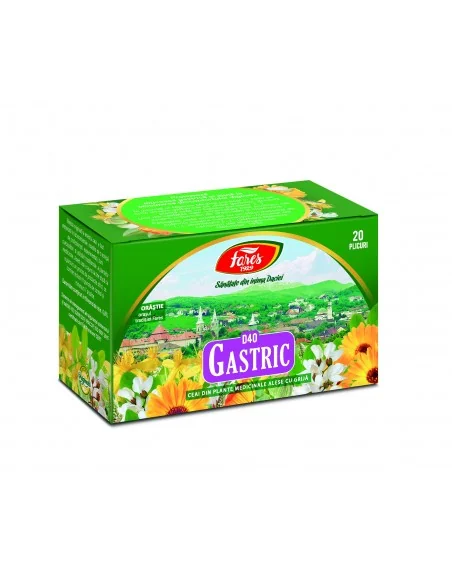 Ceai Gastric 20 plicuri Fares - Plantilia