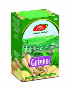 Ceai Ghimbir Rizomi 50g Fares