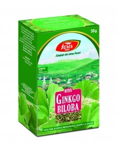 Ceai Ginkgo Biloba Frunze 50g Fares