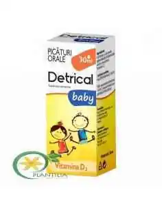 Detrical D3 Baby Picaturi Orale 30 ml Zdrovit, VITAMINE SI MINERALE