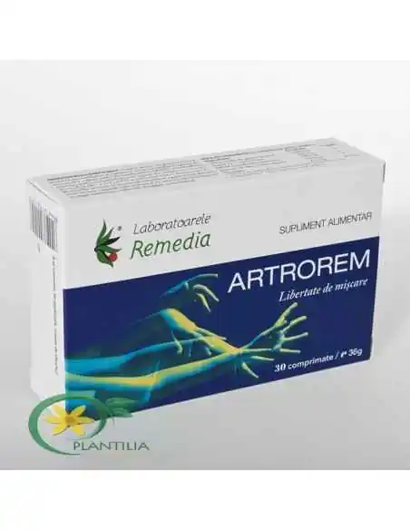 Artrorem 30 cpr Remedia, REMEDII NATURISTE