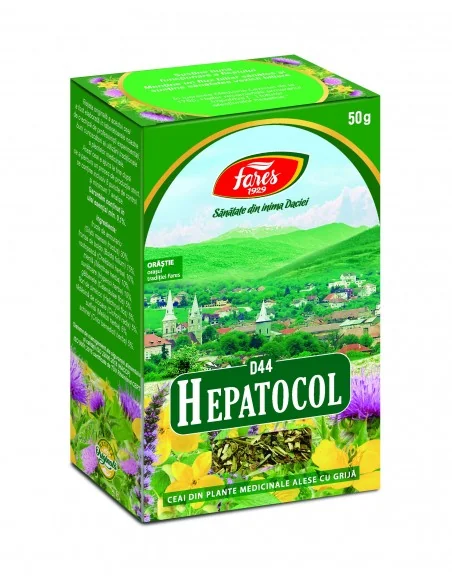 Ceai Hepatocol 50g Fares - Plantilia