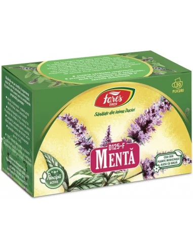 Ceai Menta 20 plicuri Fares - Plantilia