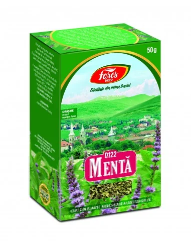 Ceai Menta 50 g Fares - Plantilia