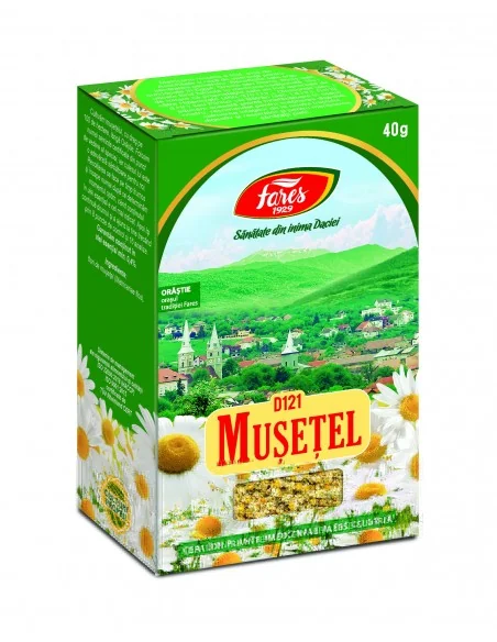 Ceai Musetel 50 g Fares - Plantilia