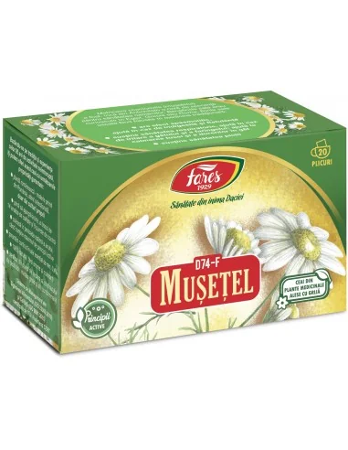 Ceai Musetel 20 plicuri Fares - Plantilia