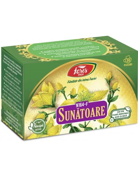 Ceai Sunatoare 20 plicuri Fares - Plantilia