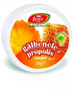 Crema Galbenele si Propolis 20g Fares