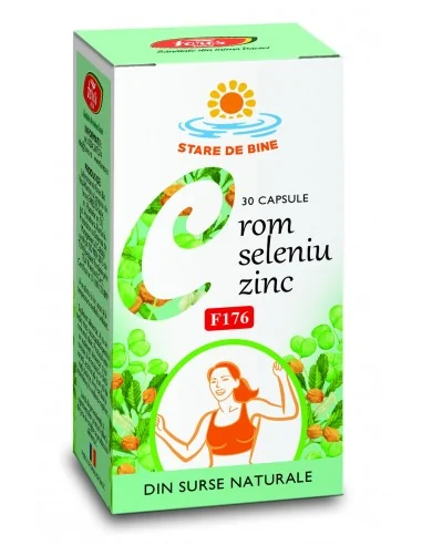 Crom Seleniu Zinc F176 30 cps Fares - Plantilia
