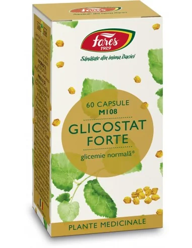 Glicostat Forte 60cps Fares - Plantilia