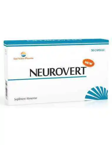 Neurovert forte 30cps SUN WAVE PHARMA, REMEDII NATURISTE