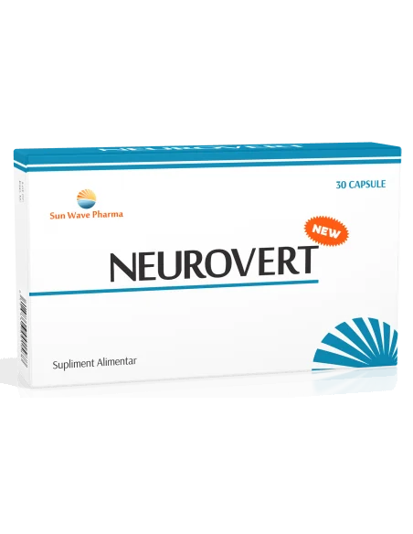 Neurovert forte 30cps SUN WAVE PHARMA, REMEDII NATURISTE