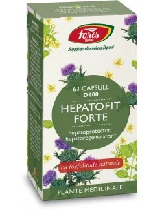 Hepatofit Forte D80, 30 cps Fares