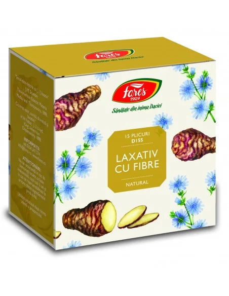 Laxativ cu Fibre 15 plicuri Fares