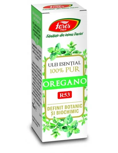 OREGANO ulei esential 100% pur 10 ml Fares