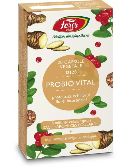 ProBio vital D128 20 capsule Fares - Plantilia