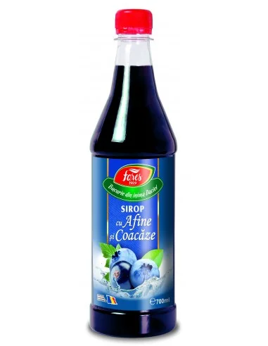 Sirop cu Afine si Coacaze 700ml Fares